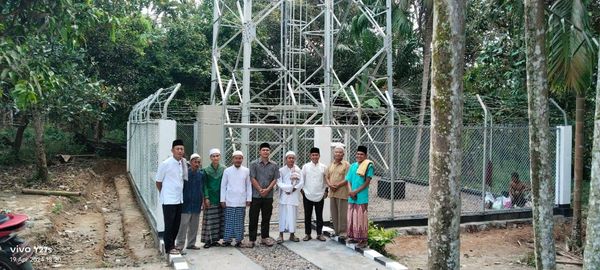 Tower Telkomsel On Air di Dua Desa Babat Supat, Warga Ucapkan Terima Kasih ke Pj Bupati Apriyadi Mahmud